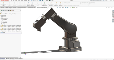 Robotics design software